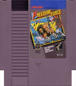 北米版NES]Freedom Force[ROMのみ](中古) - huck-fin 洋ゲーレトロが