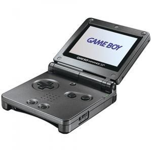 北米版]Nintendo Game Boy Advance SP Graphite[本体のみ](中古 