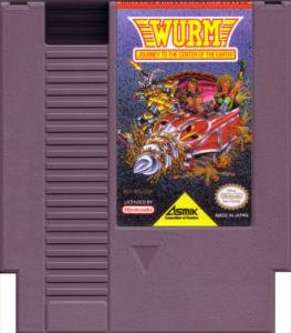 北米版NES]Wurm: Journey to the Center of the Earth[ROMのみ](中古 