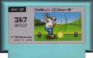 ゴルフ　ファミコンソフト　任天堂　HVC-GF