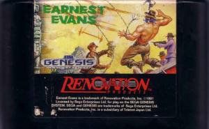 Earnest Evans　、Genesis版