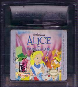 北米版GBC]Walt Disney's Alice in Wonderland[ROMのみ](中古) - huck-fin