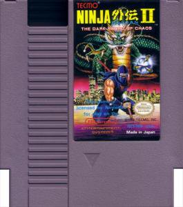 北米版NES]Ninja Gaiden II: The Dark Sword of Chaos[ROMのみ](中古
