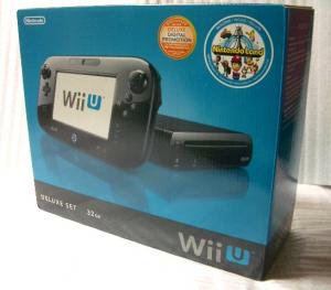北米版]Nintendo Wii U Console 32GB Black Deluxe Set(新品) - huck