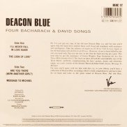 Deacon Blue / four bacharach & david songs / EP(7inch) ♪ - 中古