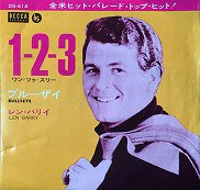 Len Barry , レン・バリー - 1-2-3 ワン・トゥ・スリー [ 7inch