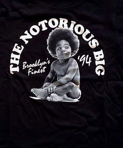 The Notorious B.I.G./ビギー・スモールズTシャツ