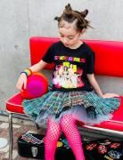 <img class='new_mark_img1' src='https://img.shop-pro.jp/img/new/icons11.gif' style='border:none;display:inline;margin:0px;padding:0px;width:auto;' />Sara mallika Tiny Taito/ Taffeta Check Tiered Skirt/եåƥɥ (90-150cm)