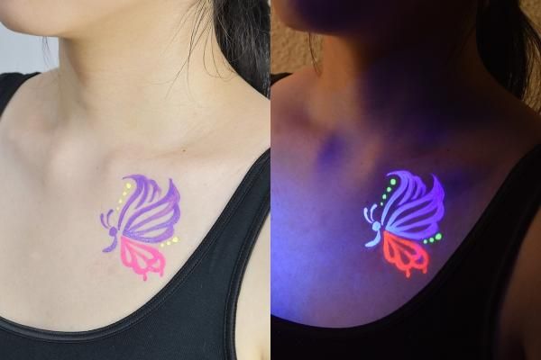 ボディペイントネオンカラー【ピンク】大容量32g