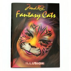 【クロネコDM便対応!】フェイスペイントデザイン集『Fantacy Cats』Mark・Reid作