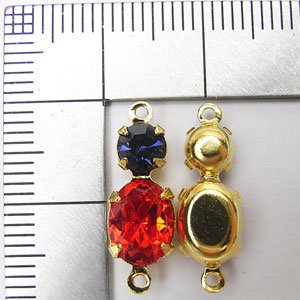 8x6x20ss・ライトシャム（2ループ・ov） - アクセサリーパーツの「VELVET BLUE」