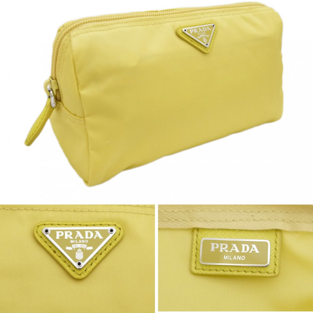 現品限り一斉値下げ！】 PRADA プラダ ポーチ ペンケース 小物入れ 美