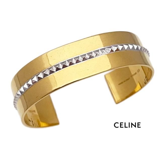 セリーヌ スタッズ バングル ゴールド CELINE - インポートセレクト