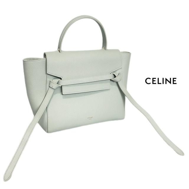 セリーヌ マイクロ ベルトバッグ セージ CELINE - インポート ...