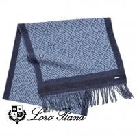 楽天市場】LORO PIANA ロロピアーナ マフラー ブルー カシミヤ