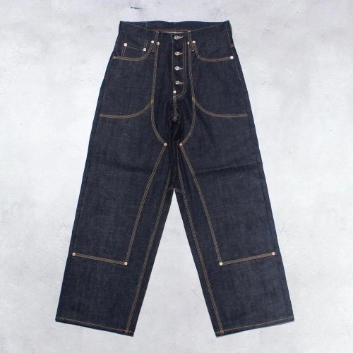 SUGARHILLCLASSIC DOUBLE KNEE DENIM PANTS