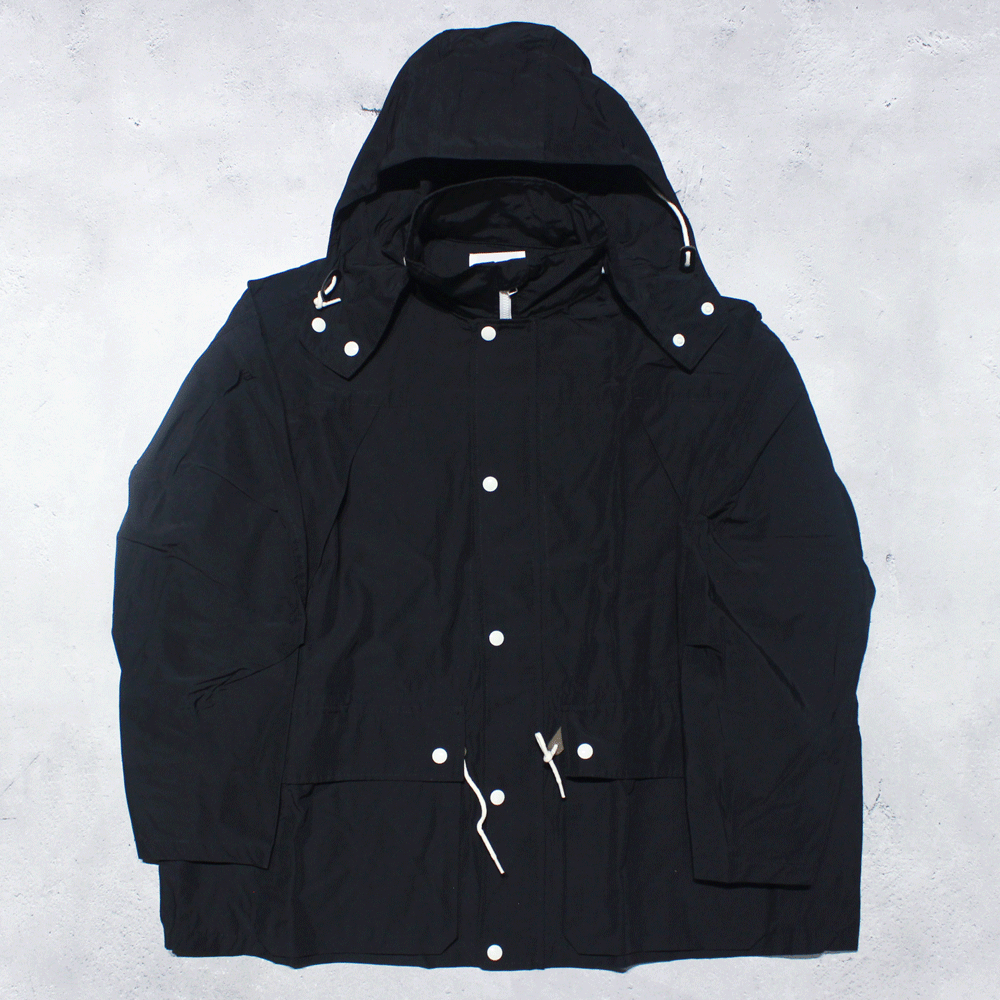 Varde77Wide mountain parka jacket(BLACK)
