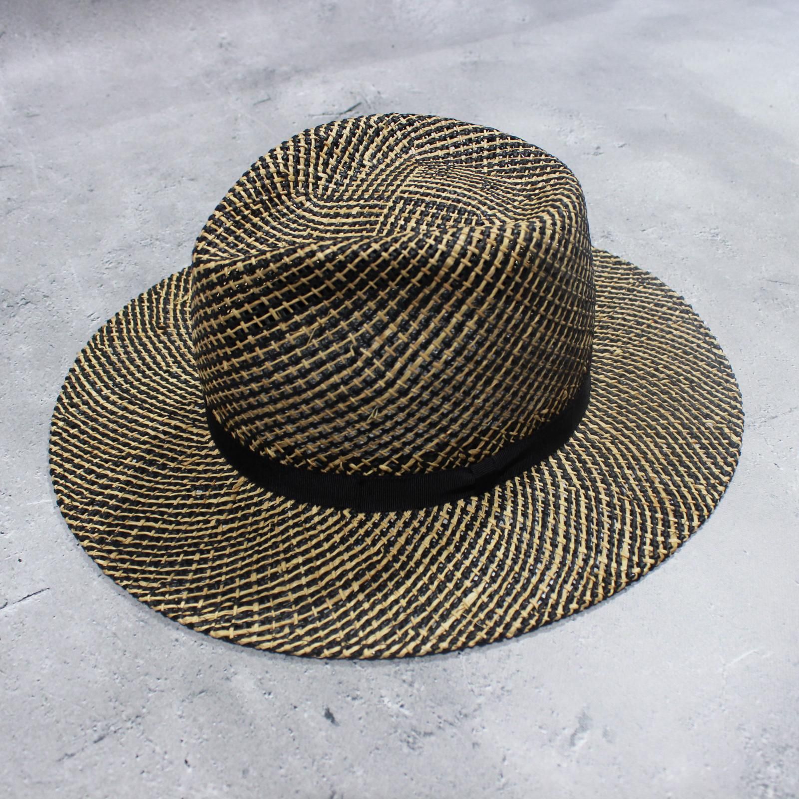 Yohji Yamamoto POUR HOMME】PAPER RAFFIA FEDORA HAT C | 中折れ