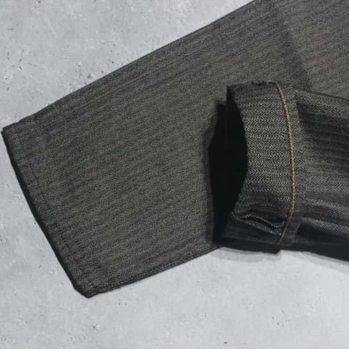 【SUGARHILL】HERRINGBONE DENIM PANTS TYPE502(GRAY HERRINGBONE) |- RARE OF THE  LOOP