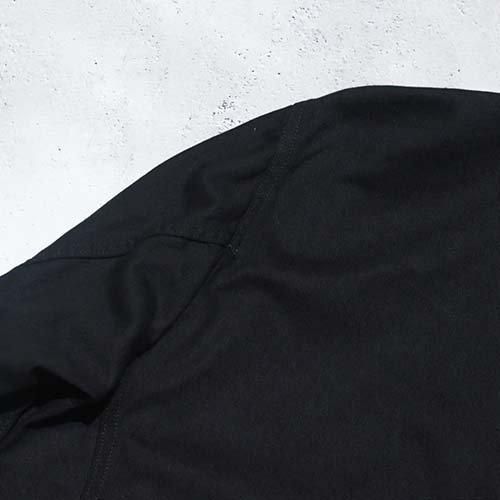 Yohji Yamamoto POUR HOMME】COTTON DRILL MULTI-POCKET BLOUSON(Black 