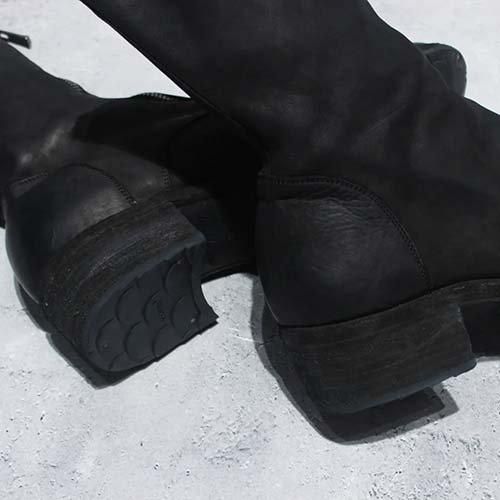 Yohji Yamamoto POUR HOMME】SOFT CALF LEATHER FRONT ZIPPER Yohji Yamamoto POUR HOMME】SOFT CALF LEATHER FRONT ZIPPER