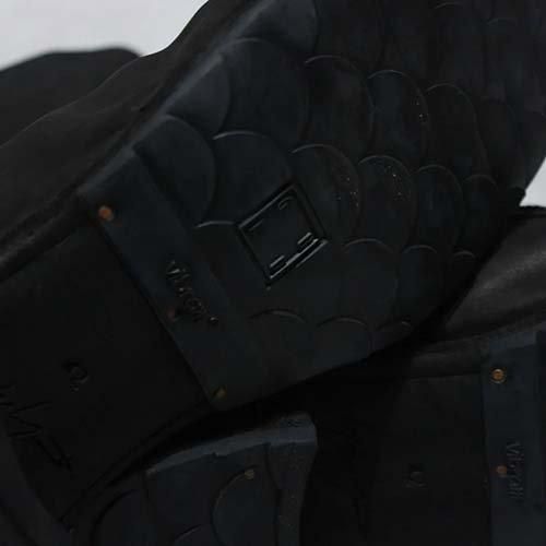 Yohji Yamamoto POUR HOMME】SOFT CALF LEATHER FRONT ZIPPER Yohji Yamamoto POUR HOMME】SOFT CALF LEATHER FRONT ZIPPER