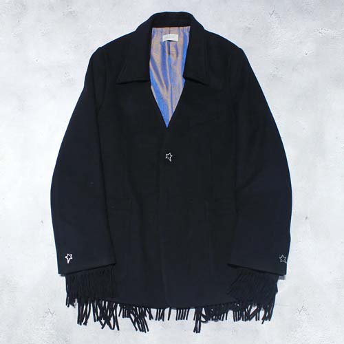 BED j.w. FORDLapel-less jacket(BLACK)