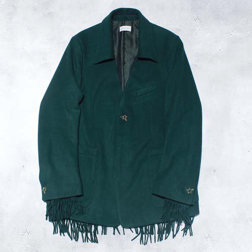 BED j.w. FORDLapel-less jacket(FOREST)