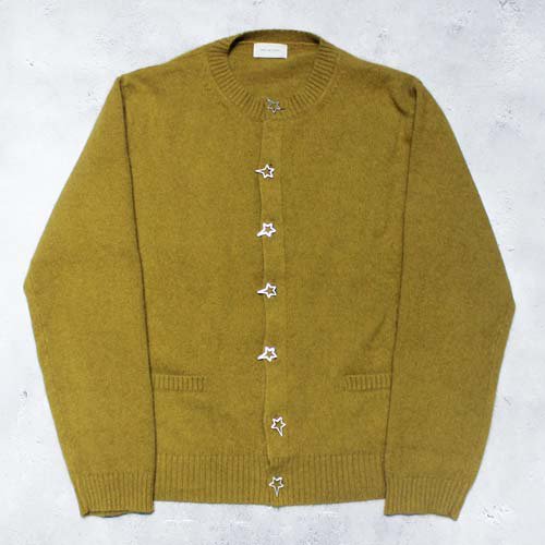 BED j.w. FORDRound Neck Cardigan(GOLD)