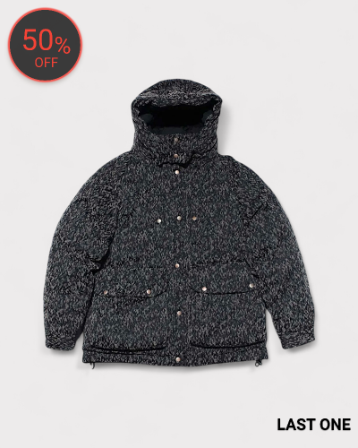 <img class='new_mark_img1' src='https://img.shop-pro.jp/img/new/icons20.gif' style='border:none;display:inline;margin:0px;padding:0px;width:auto;' />SUGARHILLURETHANE JACQUARD PUFFER JACKET(BLACK&WHITE) 102,300-