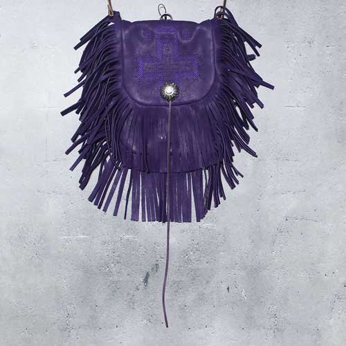 SEVESKIGFringe bag(Purple)