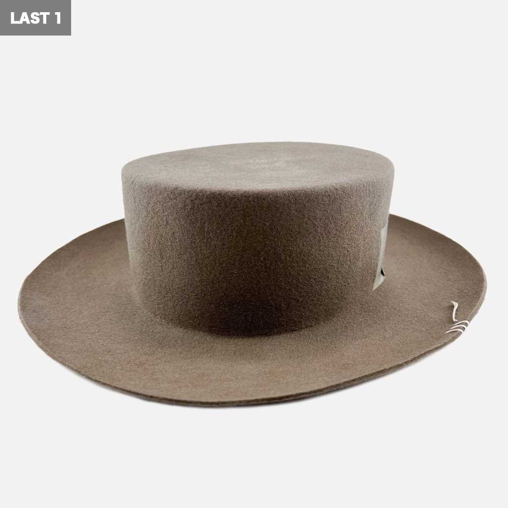 HUNTISM】Wool Boater Hat(Beige) | - RARE OF THE LOOP