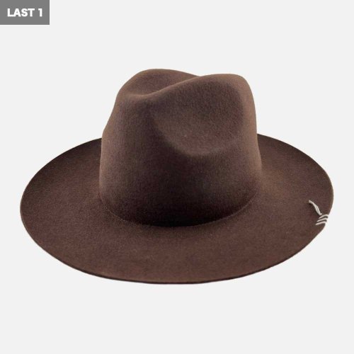 HUNTISMCenter Crease Hat(Brown)