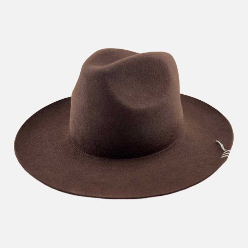 HUNTISMCenter Crease Hat(Brown)