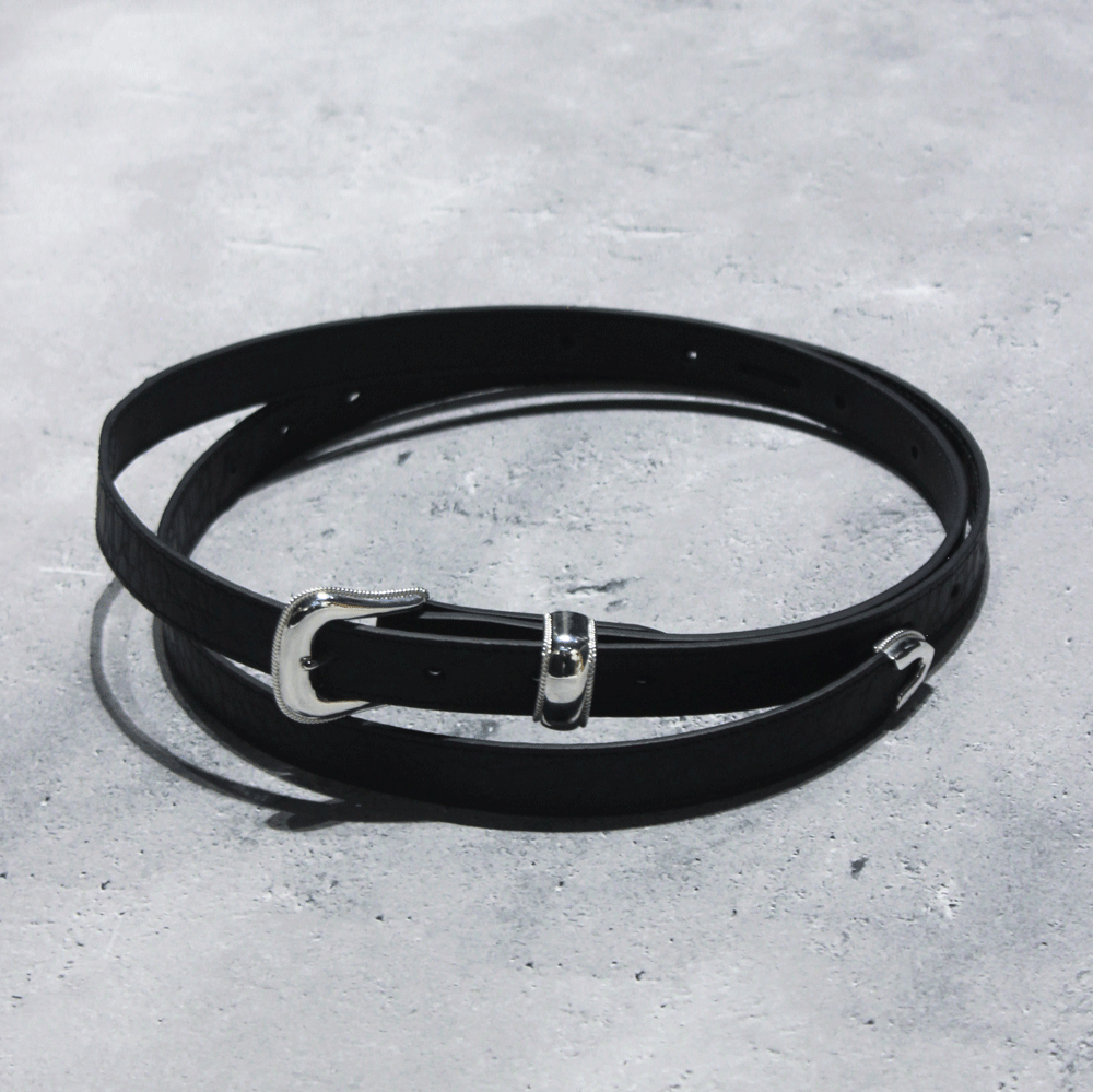<img class='new_mark_img1' src='https://img.shop-pro.jp/img/new/icons64.gif' style='border:none;display:inline;margin:0px;padding:0px;width:auto;' />SUGARHILLLEATHER LONG BELT(BLACK)