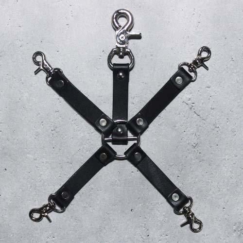 小物 sugarhill 24ss HOGTIE LEATHER STRAP SUGARHILL】HOGTIE LEATHER STRAP(BLACK) | - RARE OF THE LOOP