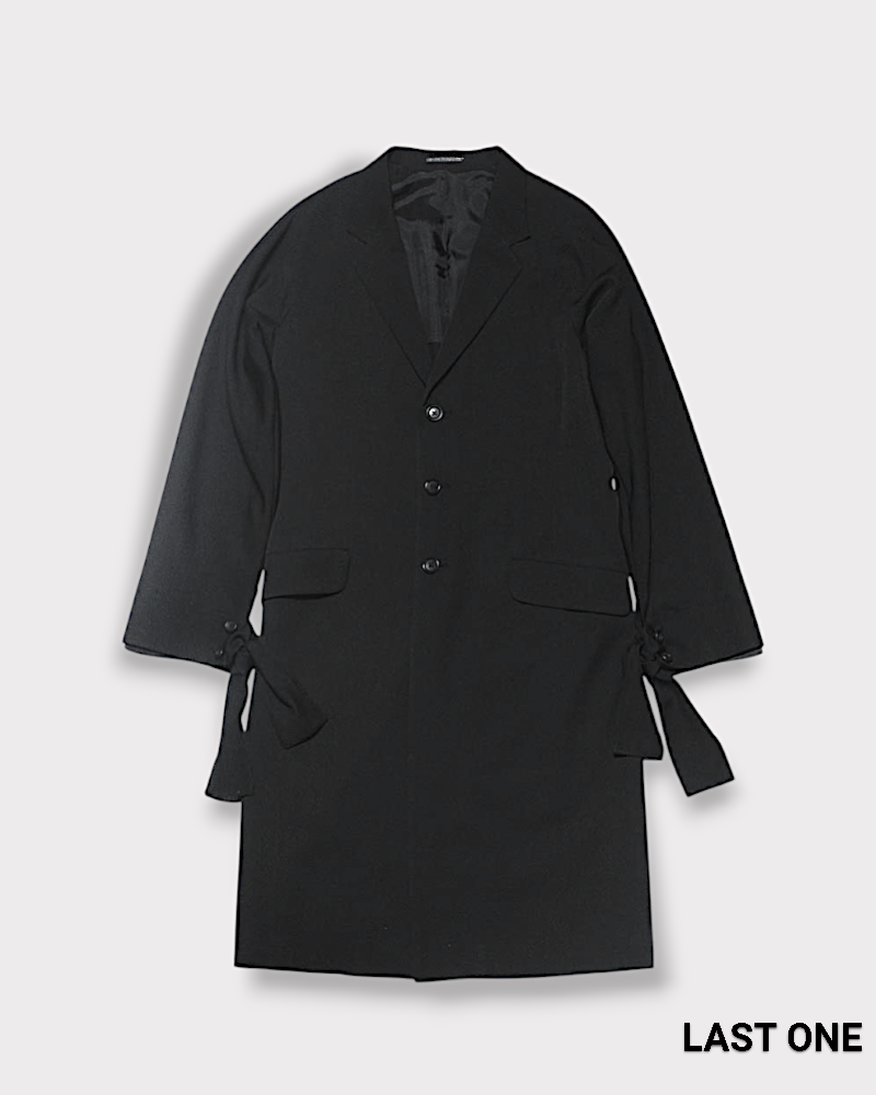Yohji Yamamoto POUR HOMME】GABARDINE N-TIED SLEEVE CUFF LJ Yohji Yamamoto POUR HOMME】GABARDINE N-TIED SLEEVE CUFF LJ