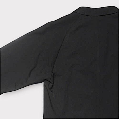 2017AW yohji yamamoto pour homme 黒 変形ジッパー使いデザイン
