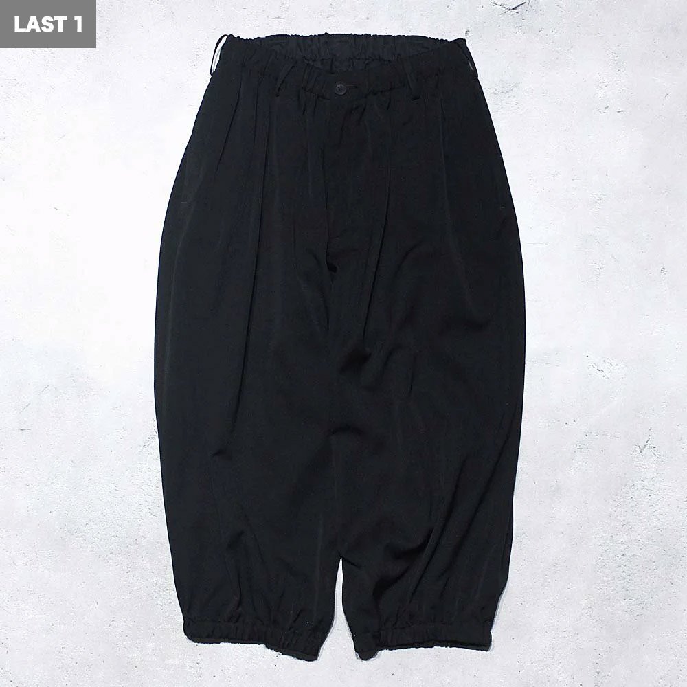 Yohji Yamamoto POUR HOMME】GABARDINE U-GATHER CROPPED PANTS | - RARE OF THE  LOOP