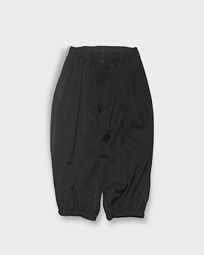 Yohji Yamamoto POUR HOMMEGABARDINE U-GATHER CROPPED PANTS