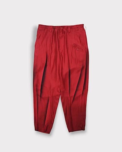 Yohji Yamamoto POUR HOMMERED SCRATCH PRINT PANTS