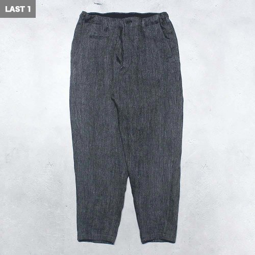 Yohji Yamamoto POUR HOMMEFLAX TOP GABARDINE COIN POCKET SLIM PANTS