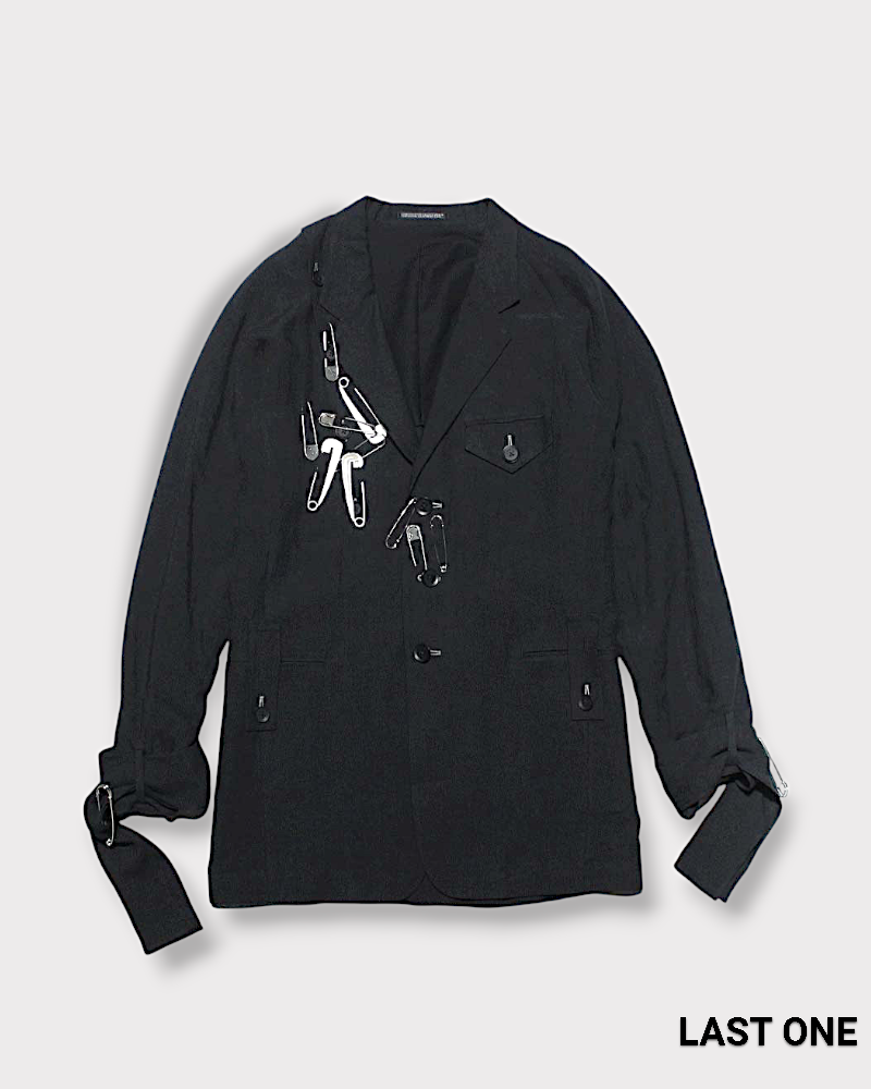 Yohji Yamamoto POUR HOMME】60 LINEN LAWN I-SLEEVE CUFF TIED Yohji Yamamoto POUR HOMME】60 LINEN LAWN I-SLEEVE CUFF TIED