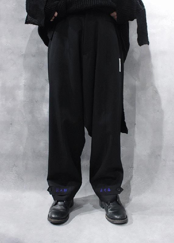 sulvam × KOZABURO】EMBROIDERY SARROUEL PANTS | - RARE OF THE sulvam × KOZABURO】EMBROIDERY SARROUEL PANTS | - RARE OF THE