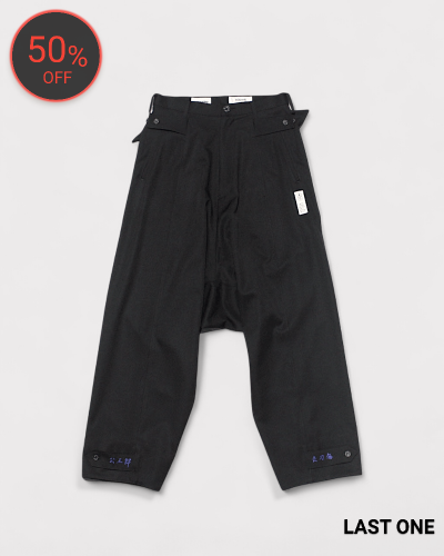 <img class='new_mark_img1' src='https://img.shop-pro.jp/img/new/icons20.gif' style='border:none;display:inline;margin:0px;padding:0px;width:auto;' />sulvam  KOZABUROEMBROIDERY SARROUEL PANTS(Black) 64,900-