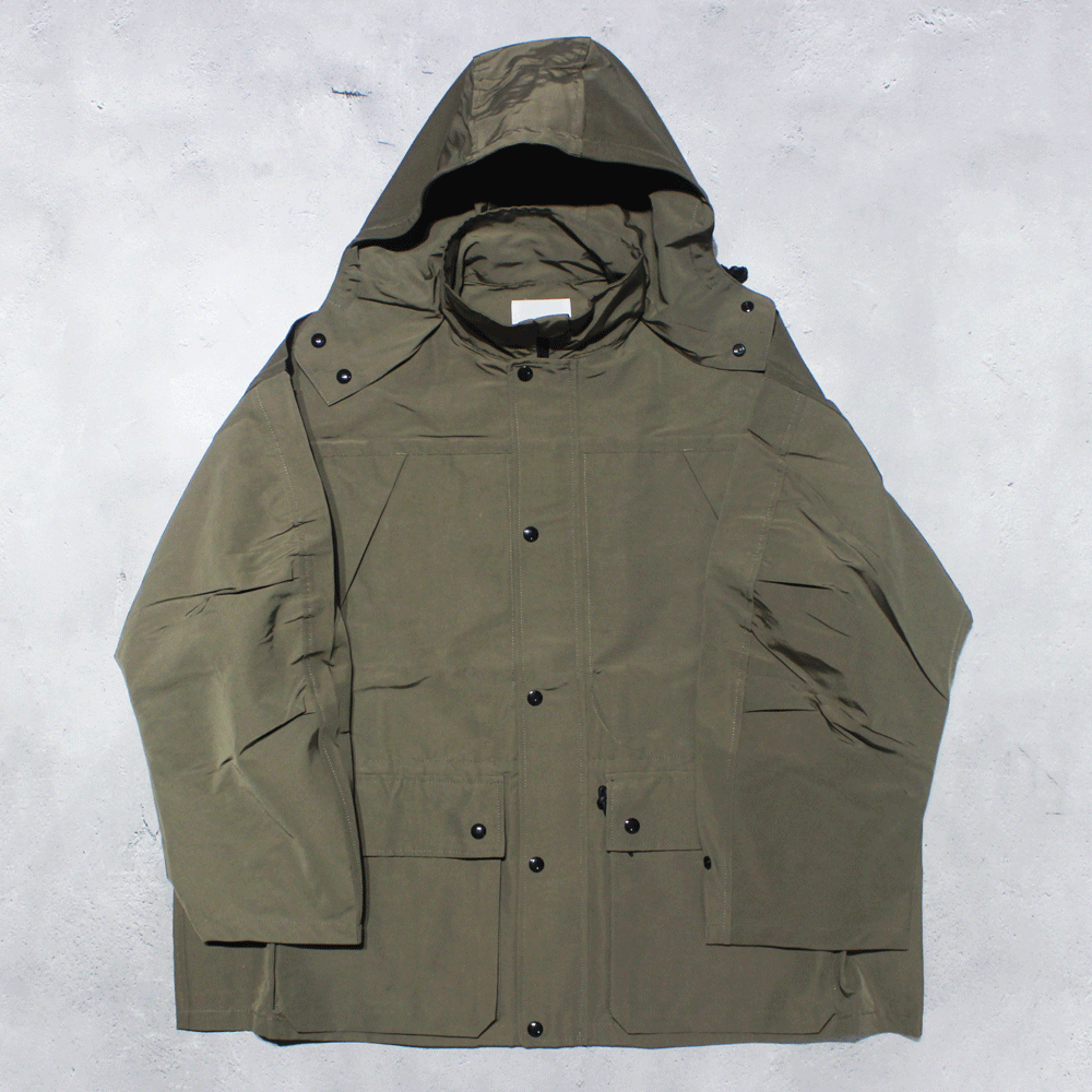 Varde77Wide mountain parka jacket(BROWN)