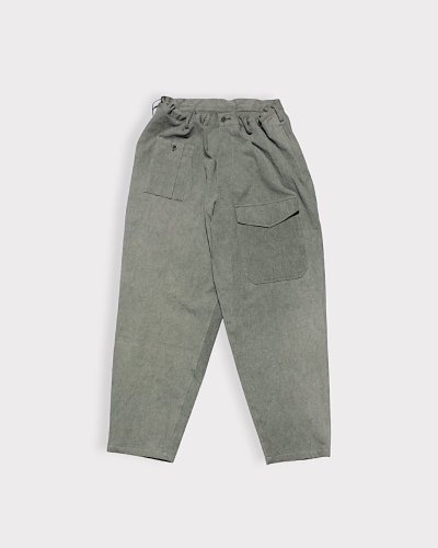 Y's for menCOTTON LINEN SULFIDED OZONE WORK PANTS WITH STRING