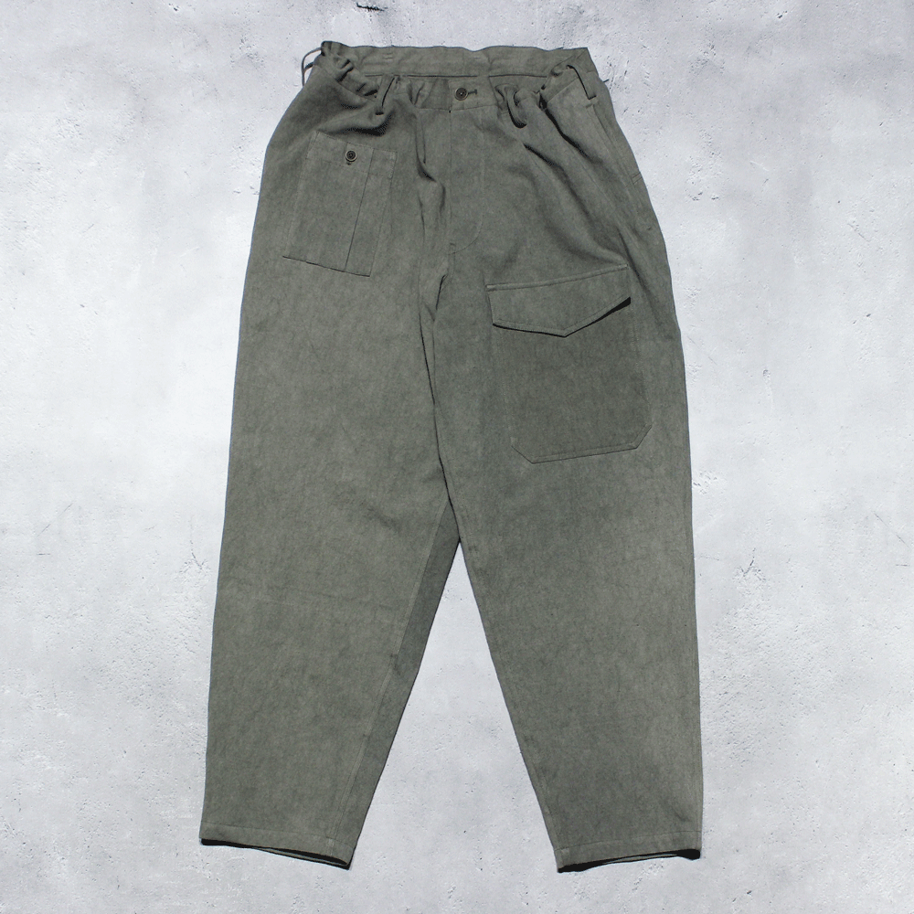 <img class='new_mark_img1' src='https://img.shop-pro.jp/img/new/icons8.gif' style='border:none;display:inline;margin:0px;padding:0px;width:auto;' />Y's for menCOTTON LINEN SULFIDED OZONE WORK PANTS WITH STRING