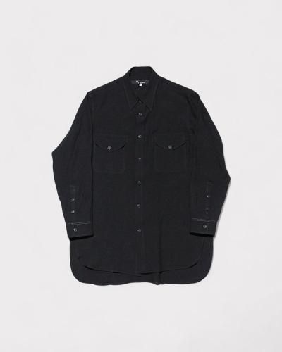 Y's for men60 LINEN LAWN OUT POCKET SHIRT
