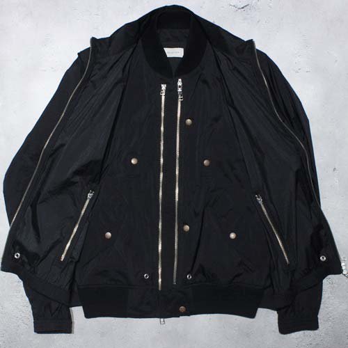 BED j.w. FORD】Layered MA-1(BLACK) | - RARE OF THE LOOP